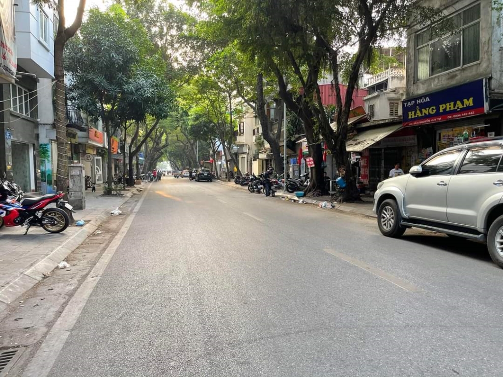 Bán nhà phố xuân quỳnh-trung hòa, 100m view công viên, ở   kinh doanh đắc địa