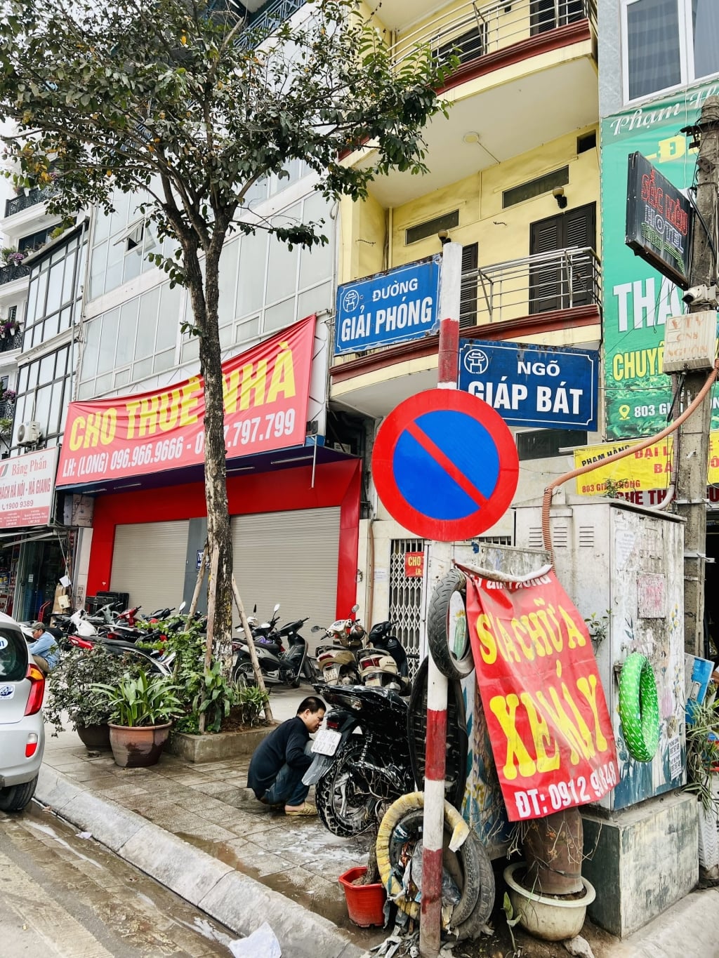 Nhà mặt phố Giải Phóng 63m², 3 tầng, kinh doanh sầm uất - Thanh Xuân